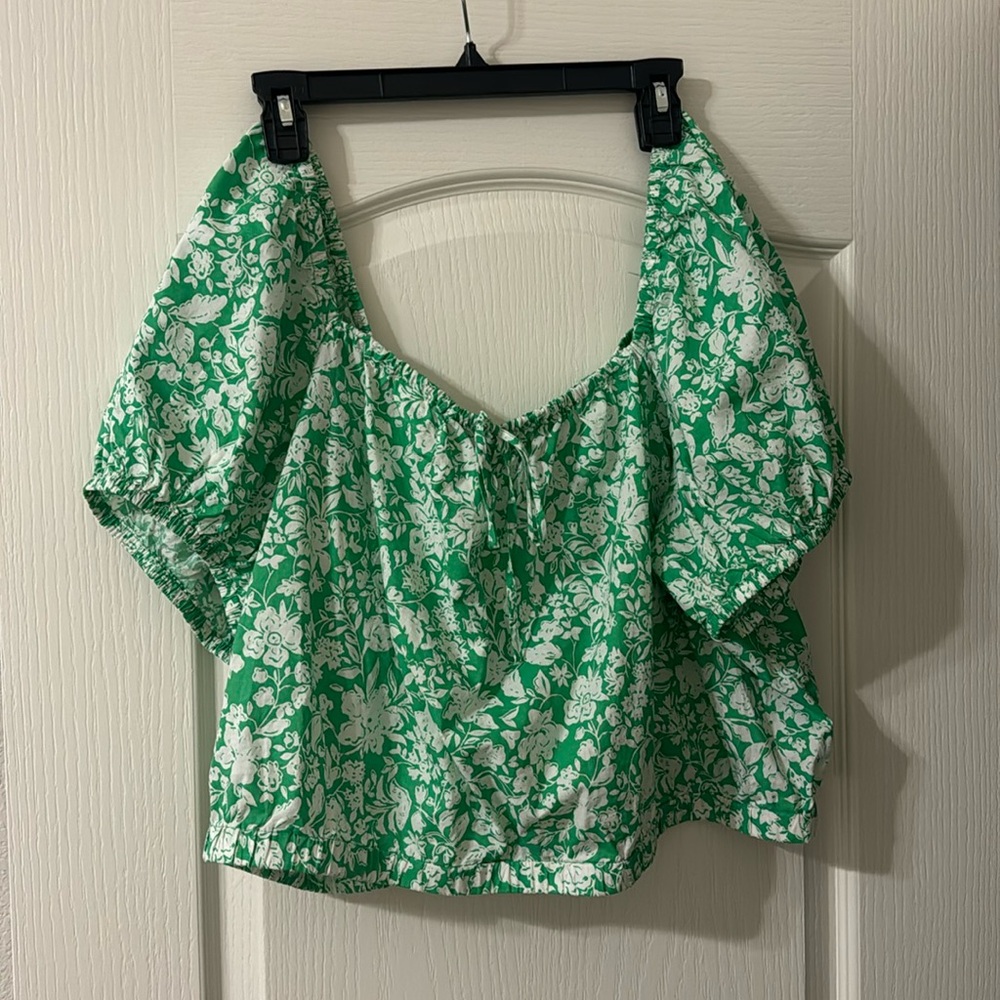 Off the shoulder shirt